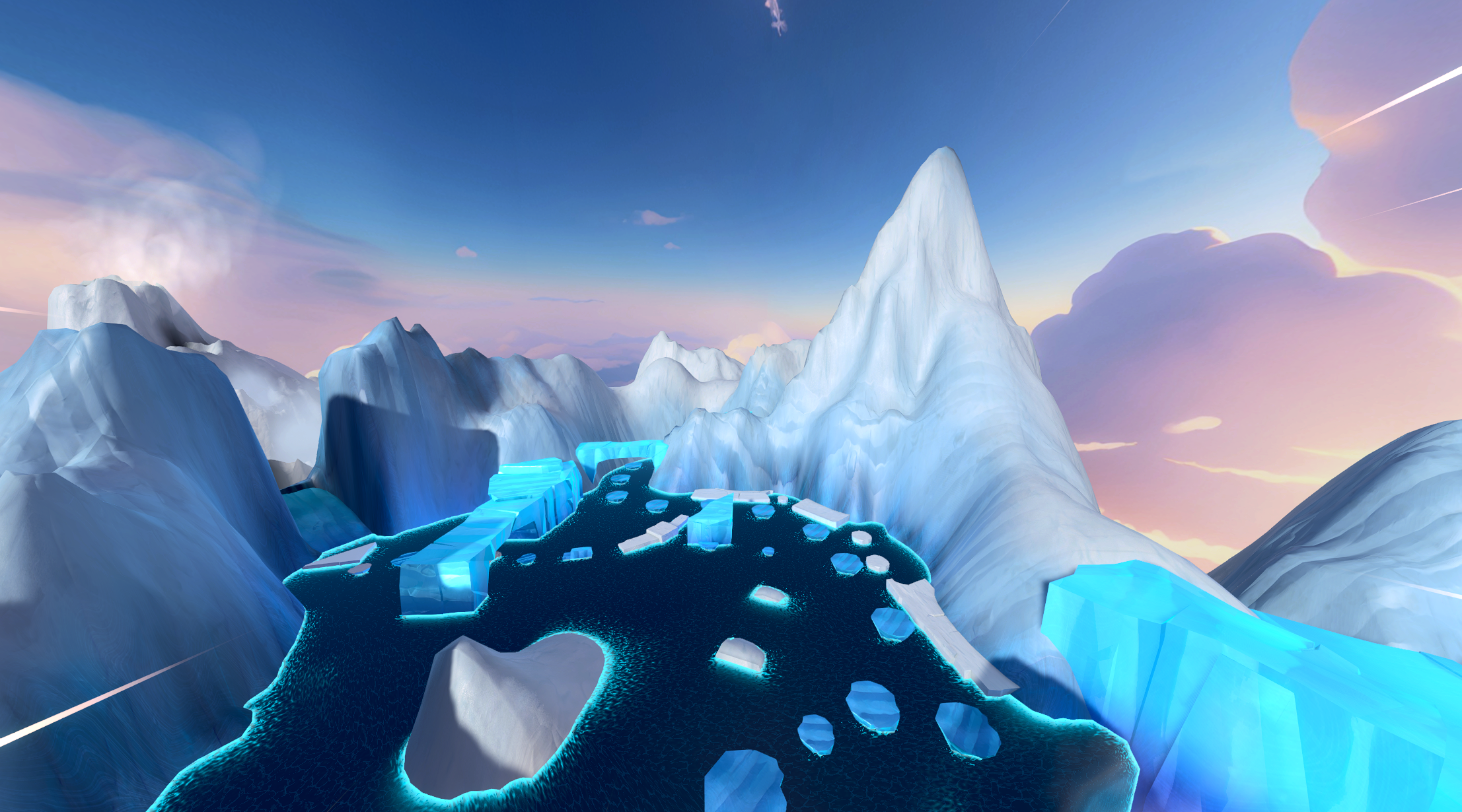Speedrun Academy, niveau glace